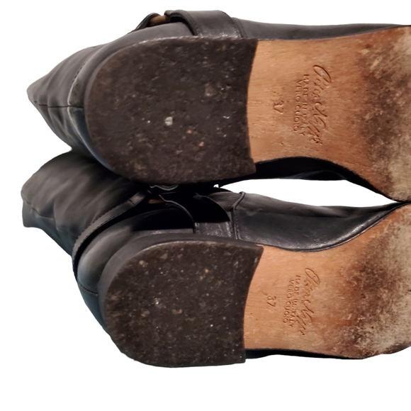 Peter Nappi Knee-High Riding Equestrian Harness Boots Women's Size 6.5, Italy - Picture 9 of 9